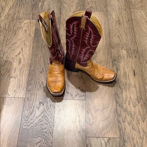 Rod Patrick Cowboy Boots size 13B Pig Skin
